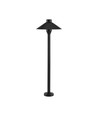 7W LED Gartenstrahler mit Erdspieß / Ständer - Samsung LED Chip, IP65, schwarz, 2-in-1 Gartenlampe