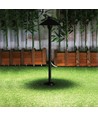 7W LED Gartenstrahler mit Erdspieß / Ständer - Samsung LED Chip, IP65, schwarz, 2-in-1 Gartenlampe
