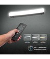 V-Tac 120cm Leuchte inkl. Solarpanel - 18W, CCT(3-in-1), Sensor, RF Fernbedienung, IP65 Außenbereich