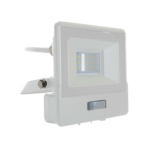 10W LED-Flutlicht mit Sensor - Weiß, Samsung LED-Chip