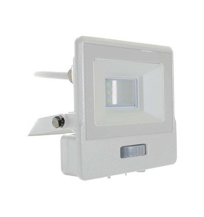 10W LED-Flutlicht mit Sensor - Weiß, Samsung LED-Chip