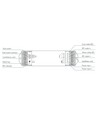 LEDlife rWave CCT Controller - Push-Dim, 12V (96W), 24V (192W), Entlastung an beiden Enden