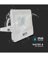 20W LED Flutlicht mit Sensor, Samsung LED Chip - 4000K, weiß, IP65, PIR Sensor, Außenbereich
