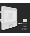 30W LED Flutlicht mit Sensor - Samsung LED Chip, IP65, 4000K, 1m Kabel, Außenbereich