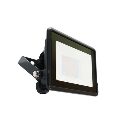 20W LED-Flutlichtstrahler - Samsung-Chip, Direktanschluss, 6500K, schwarzes Gehäuse