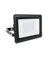 30W LED Flutlicht, Samsung LED Chip - IP65, Kaltweiß, Schwarz, integrierte Anschlussbox, Außenbereich