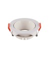 GU10 Einbaustrahler - Rund, weiß/weiß, IP20, Ausschnitt: Ø7,2 cm, Maße: Ø8,5 cm