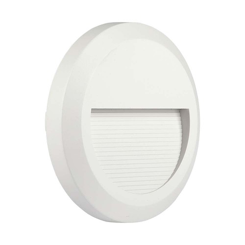 2W runder LED Treppenspot - Weiß, 3000K, IP65, Innen- und Außenbereich