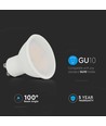 4,5W GU10 Spotlicht - Glatter Kunststoff, Samsung Chip, 6500K, 110°
