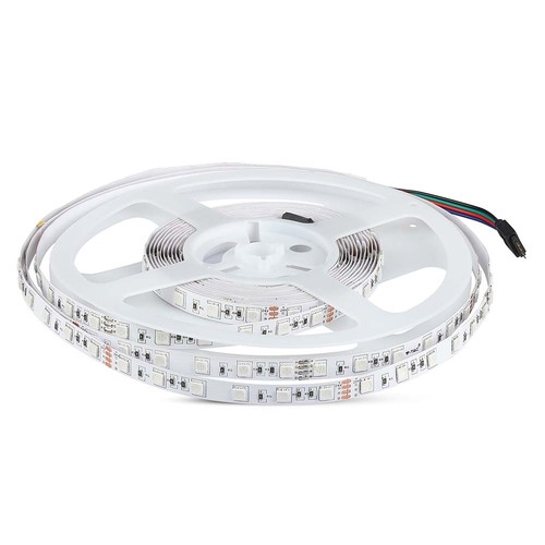 5m 8W/m RGB+3000K LED Strip - 12V, IP20, 60 LED pro Meter