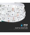 5m 8W/m RGB+3000K LED Strip - 12V, IP20, 60 LED pro Meter
