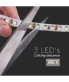 10m 8W/m LED-Streifen - 24V DC, IP20, 120 LEDs pro Meter