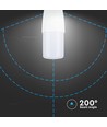 E14 7,5W LED Leuchtmittel - T37, Samsung LED Chip, 660lm, warmweiß