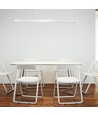 120cm 40W LED Lichtleiste, silber, Samsung - UGR19, 1-10V dimmbar