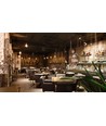 E27 2W LED-Lampe - A60, Filament, bernsteinfarbenes Glas, extra warm