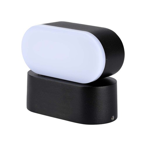 5W LED Wandleuchte - IP65, Schwarz, 110x54x97mm, inkl. Leuchtmittel