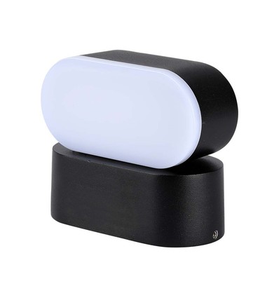 5W LED Wandleuchte - IP65, Schwarz, 110x54x97mm, inkl. Leuchtmittel