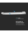 16W LED Wandleuchte - 60cm, 134lm/W, IP44, Weiß, 3000K