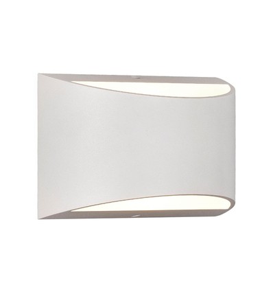 10W LED Wandleuchte mit Up/Down Light - Bridgelux Chip, IP54, weiß, 4000K