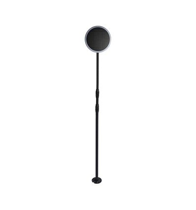 8W Solara LED Gartenlampe mit Solar - IP65, 360 Grad, höhenverstellbar, Dämmerungssensor, inkl. Batterie