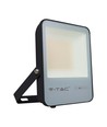 50W LED Fluter - 6400K Schwarzes Gehäuse, Graues Glas, 185lm/W