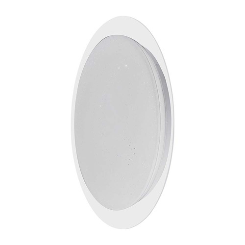 40W Designer Dome LED Deckenleuchte - Ø40cm, CCT Farbewechsel, dimmbar, Sternenhimmel-Effekt, inkl. Fernbedienung
