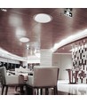 40W Designer Dome LED Deckenleuchte - Ø40cm, CCT Farbewechsel, dimmbar, Sternenhimmel-Effekt, inkl. Fernbedienung