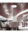 LED Designer-Deckenleuchte - 30W/60W/30W, Fernbedienung, CCT wechselbar, dimmbar, Diamantabdeckung