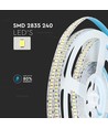 240 LED Streifen Licht 20W/m - 6500K, Hohe Lumen, IP20, 5m/Rolle