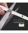 5m 5W/m ZigZag LED-Streifen - 12V DC, IP20, 60 LEDs pro Meter
