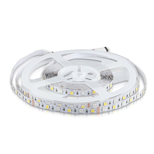 5m 13W/m COB-LED Strip, RA90 - 24V, IP20, 512 LEDs pro Meter, 3000K