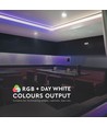 5m 13W/m COB-LED Strip, RA90 - 24V, IP20, 512 LEDs pro Meter, 3000K