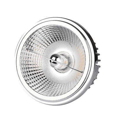 AR111 LED austauschbarer Reflektor-Spot 20W - 6400K, 40°/20°, silber
