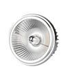 AR111 LED austauschbarer Reflektor-Spot 20W - 6400K, 40°/20°, silber