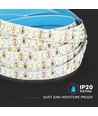 5m 12W/m LED Strip, Samsung LED Chip - 12V, 120 LEDs pro Meter, IP20, 10mm Breite