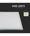60x60 LED Panel, 29W - 137lm/W, 6400K, weißer Rahmen, IP20 Innenbereich
