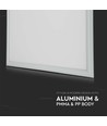 60x60 LED Panel, 29W - 137lm/W, 6400K, weißer Rahmen, IP20 Innenbereich
