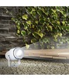 12W LED Gartenstrahler mit Erdspieß - IP65, 3000K, weiß, 20 Grad, Aluminium