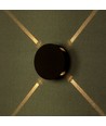 3W Ø15cm runde LED Wandleuchte - IP65, schwarz, 3000K, Außenbereich, inkl. Leuchtmittel