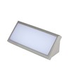 12W Außenwandleuchte - 1250lm, IP65, grau, 6400K, 26,5cm Breite