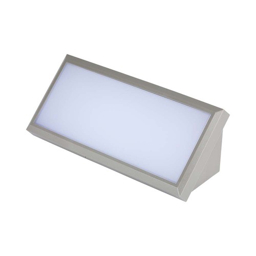 20W LED Landschaft Außen Soft Light - groß, 6400K, graues Gehäuse