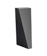 6W Schwarze Wandleuchte mit Up/Down Licht - IP65, Aluminium, 3000K, inkl. Leuchtmittel