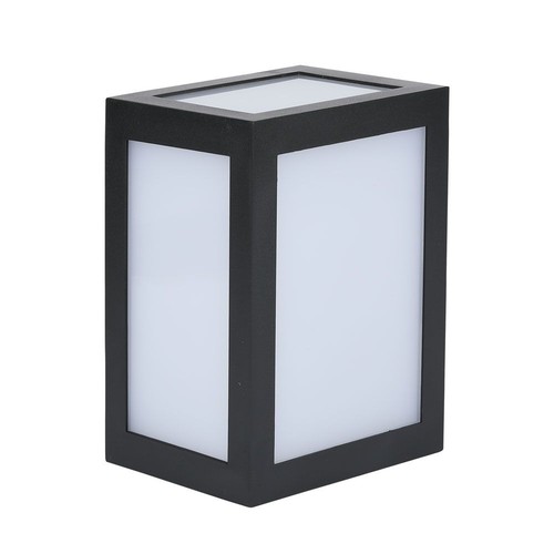 12W LED Wandleuchte - IP65, schwarz, 1350lm, Außenbereich