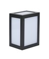 12W LED Wandleuchte - IP65, schwarz, 1350lm, Außenbereich