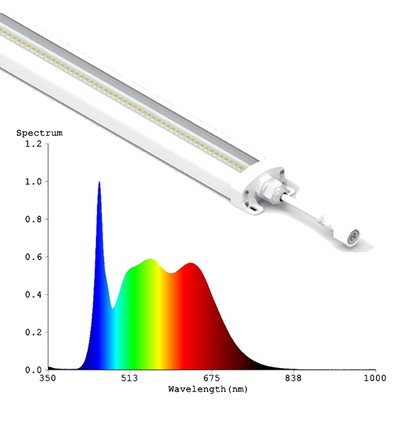 LEDlife 19W Philips LED Wachstumsleuchte - 48 cm, RA95, Vollspektrum, IK05, IP65