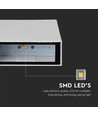 4W LED Wandleuchte - IP65, weiß, Up/Down Light, inkl. Leuchtmittel
