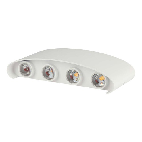7W sandweiß LED Wandleuchte - 940lm, 4000K, inkl. Leuchtmittel