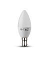 B15 5,5W dimmbare LED Kerzenlampe - Samsung LED Chip, 3000K, warmweiß, ersetzt 40W