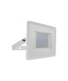 100W Flutlichtstrahler - 6500K, weißes Gehäuse, Arbeitsleuchte