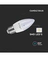 4,5W Kerzenlampe E27 - LED, 4000K